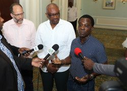 CARICOM Chairman Briefing - Top Photo
