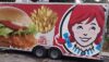 Wendy's Food Truck on Paradise Island.